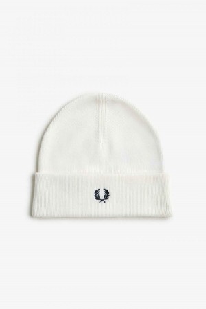 Accessories Čepice Fred Perry Classic Bílé Černé | LCZSX73797