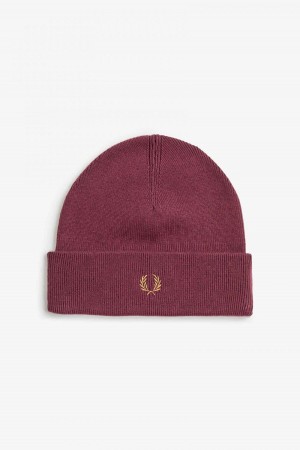 Accessories Čepice Fred Perry Classic Oxblood / Shaded Stone | GCZEC20365