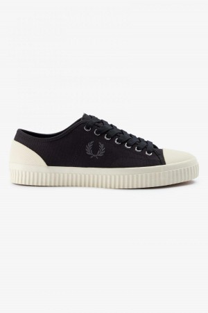 Dámské Obuv Fred Perry Low Hughes Černé | CZDYB45476