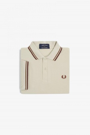 Pánské Fred Perry Shirt Fred Perry M12 Tmavě Hnědé | CZZDE71855