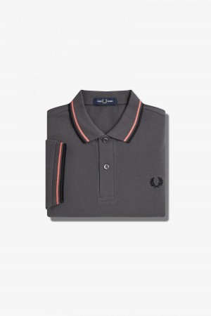 Pánské Fred Perry Shirt Fred Perry M3600 Koralove Černé | FCZHY74598