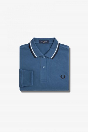 Pánské Fred Perry Shirt Fred Perry M3636 Blankyt Bílé Černé | CZZDE65901