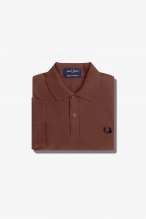 Pánské Fred Perry Shirt Fred Perry M3 Hnědé Černé | CZIIZ10349