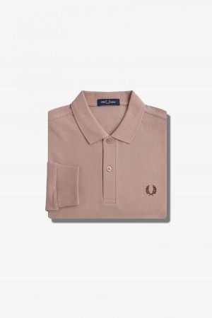 Pánské Fred Perry Shirt Fred Perry M6006 Tmavě Růžové | QCZWA81490