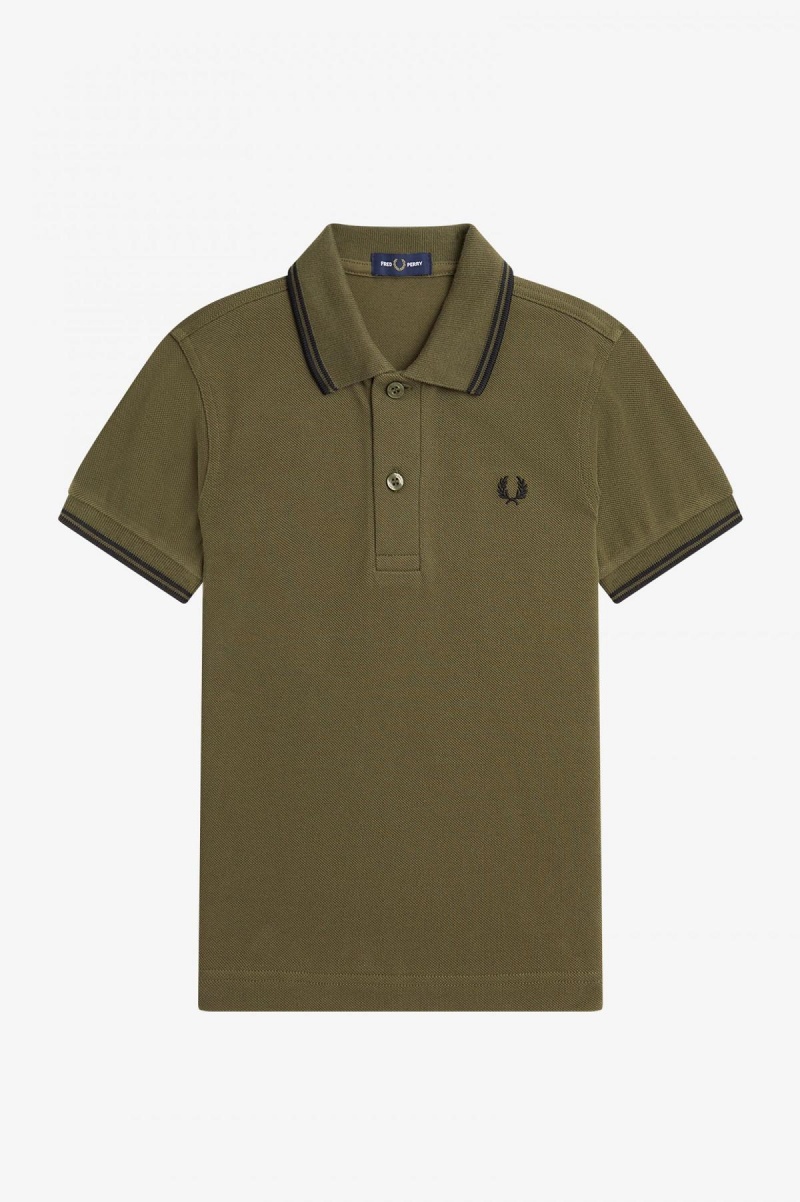 Accessories Dětské Fred Perry Kids Twin Tipped Zelene Černé | ZCZNQ80721