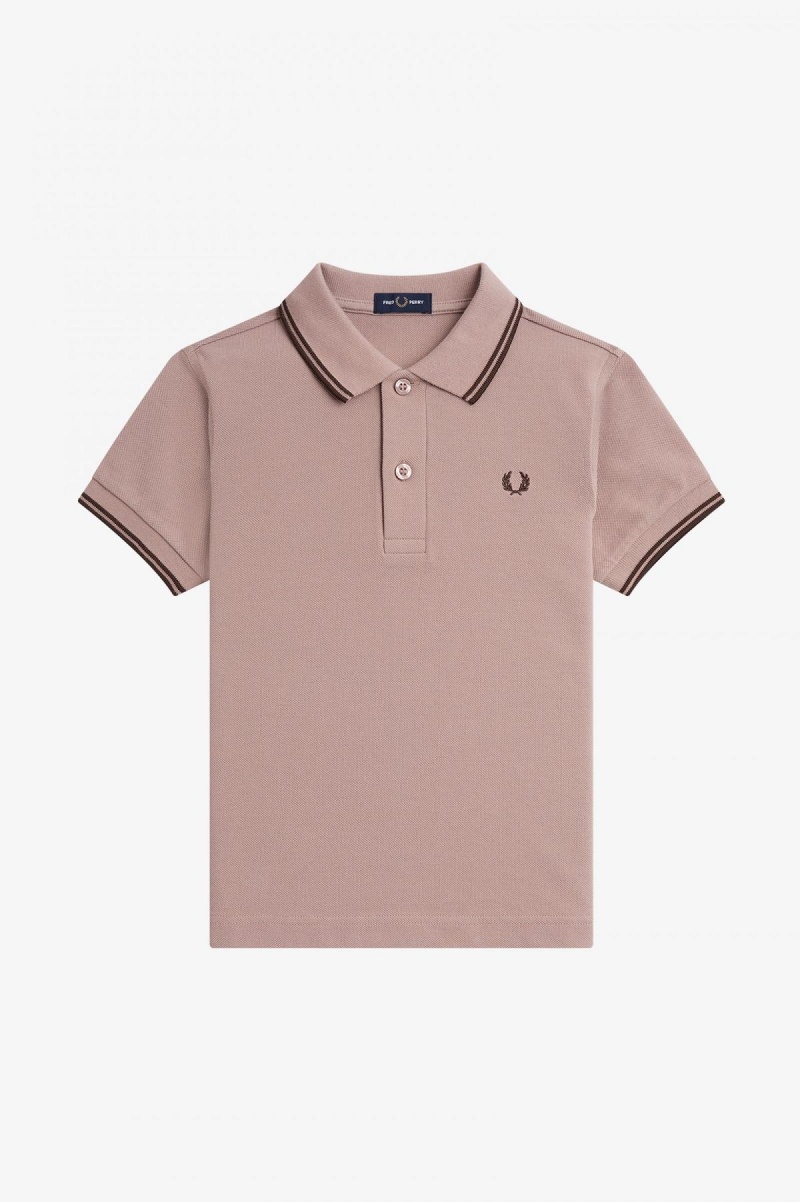 Accessories Dětské Fred Perry Kids Twin Tipped Tmavě Růžové | ZCZMJ98034