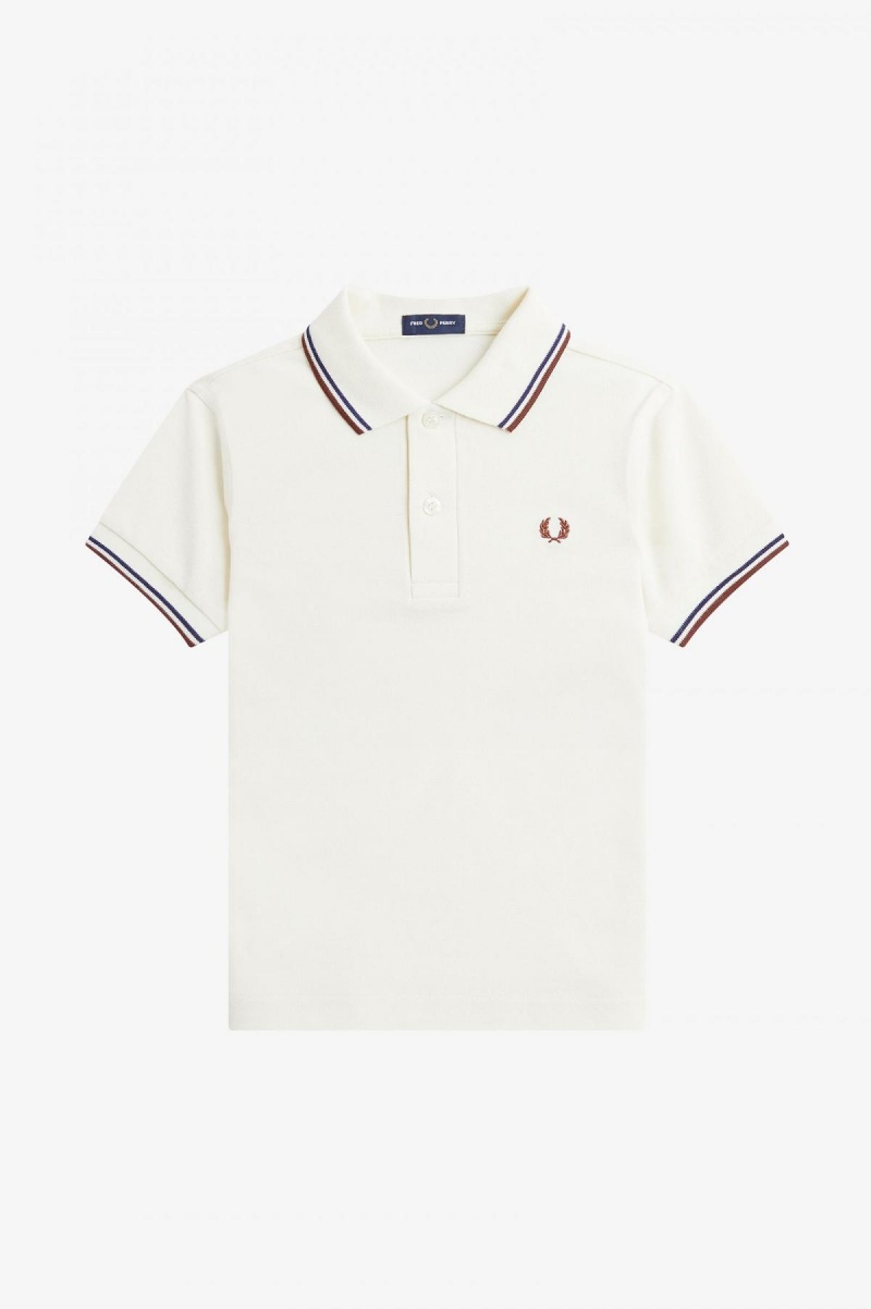 Accessories Dětské Fred Perry Kids Twin Tipped Tmavě Blankyt Hnědé | DCZVO72152