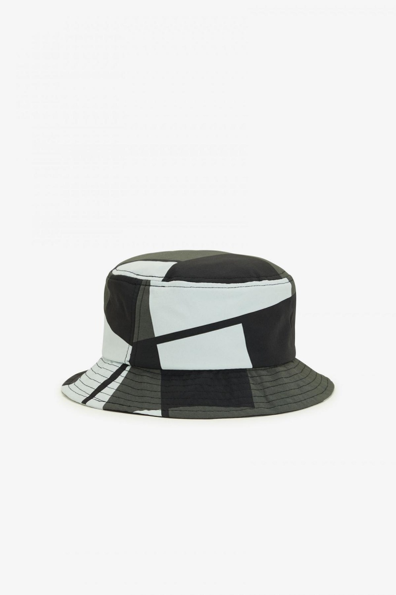 Accessories Klobouk Fred Perry Pixel Print Bucket Světle Zelene Černé | XCZGW33098