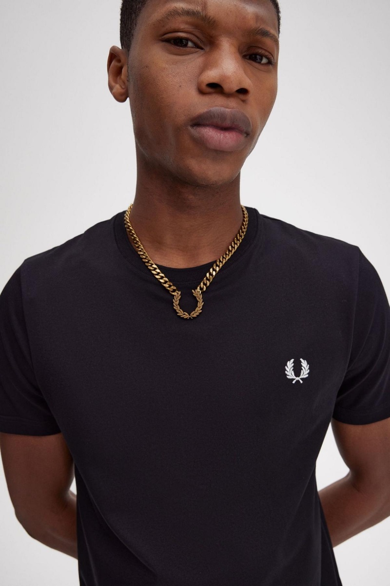 Accessories Šperky Fred Perry Tlustý Laurel Wreath Necklace Zlaté | ECZVG66564