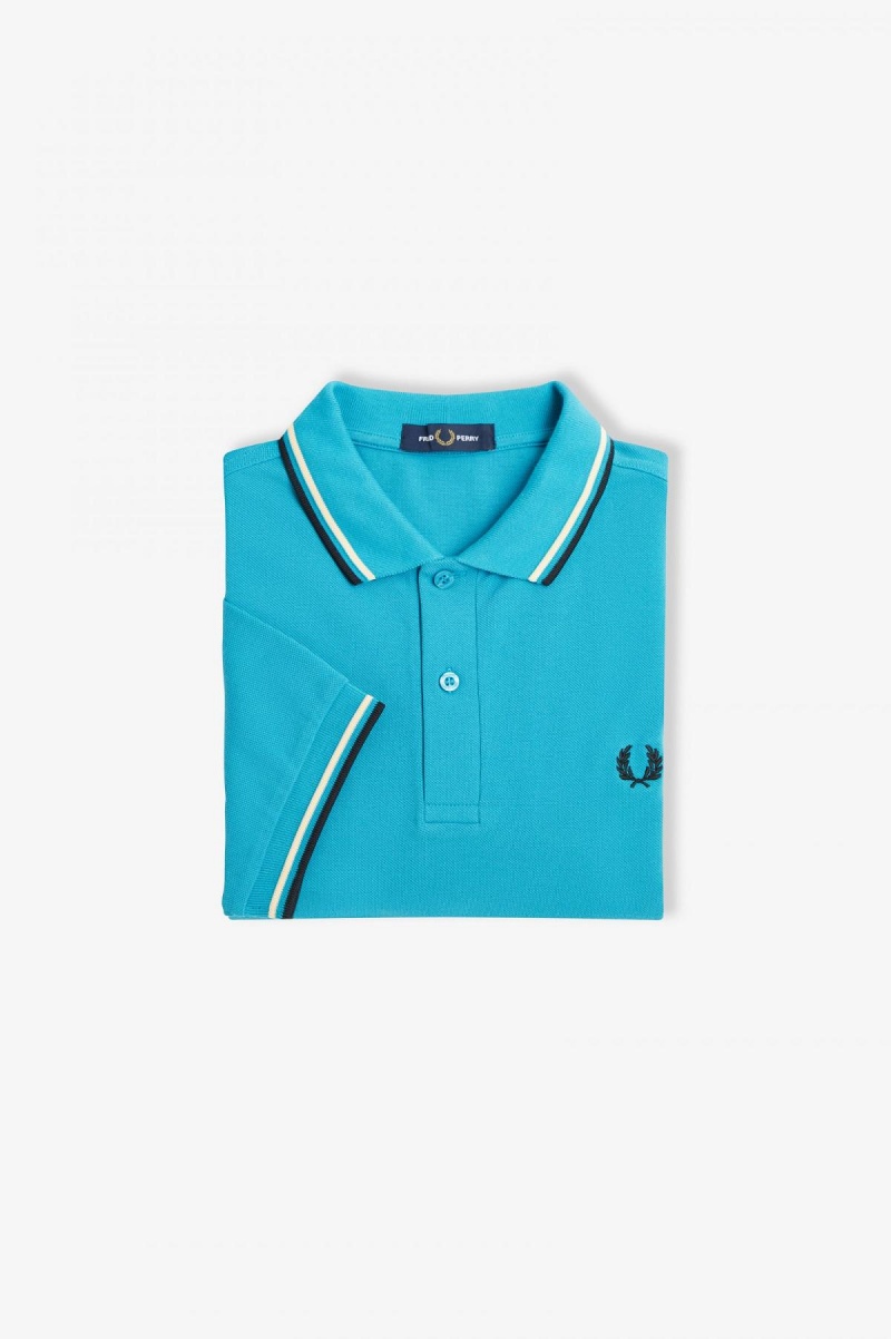 Pánské Fred Perry Shirt Fred Perry M3600 Blankyt Krém Černé | CZJKU33252