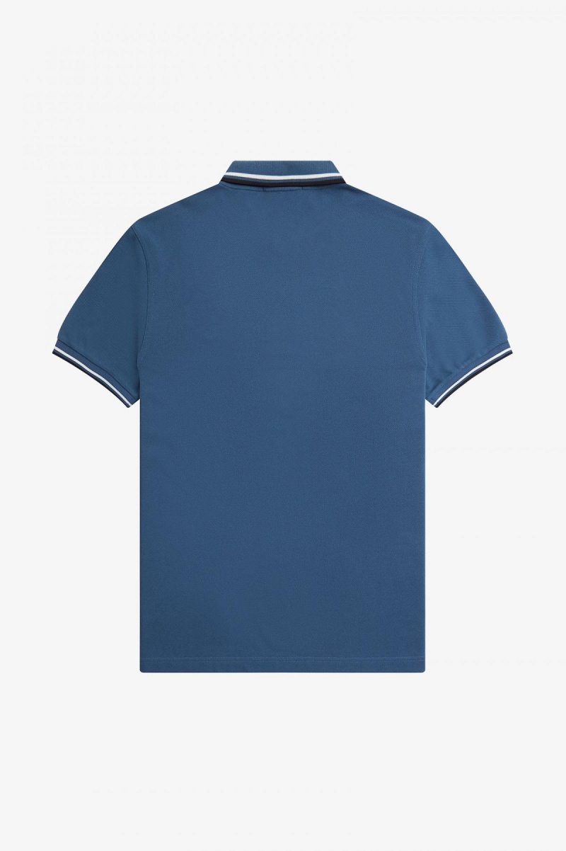 Pánské Fred Perry Shirt Fred Perry M3600 Blankyt Bílé Černé | XCZBH51999