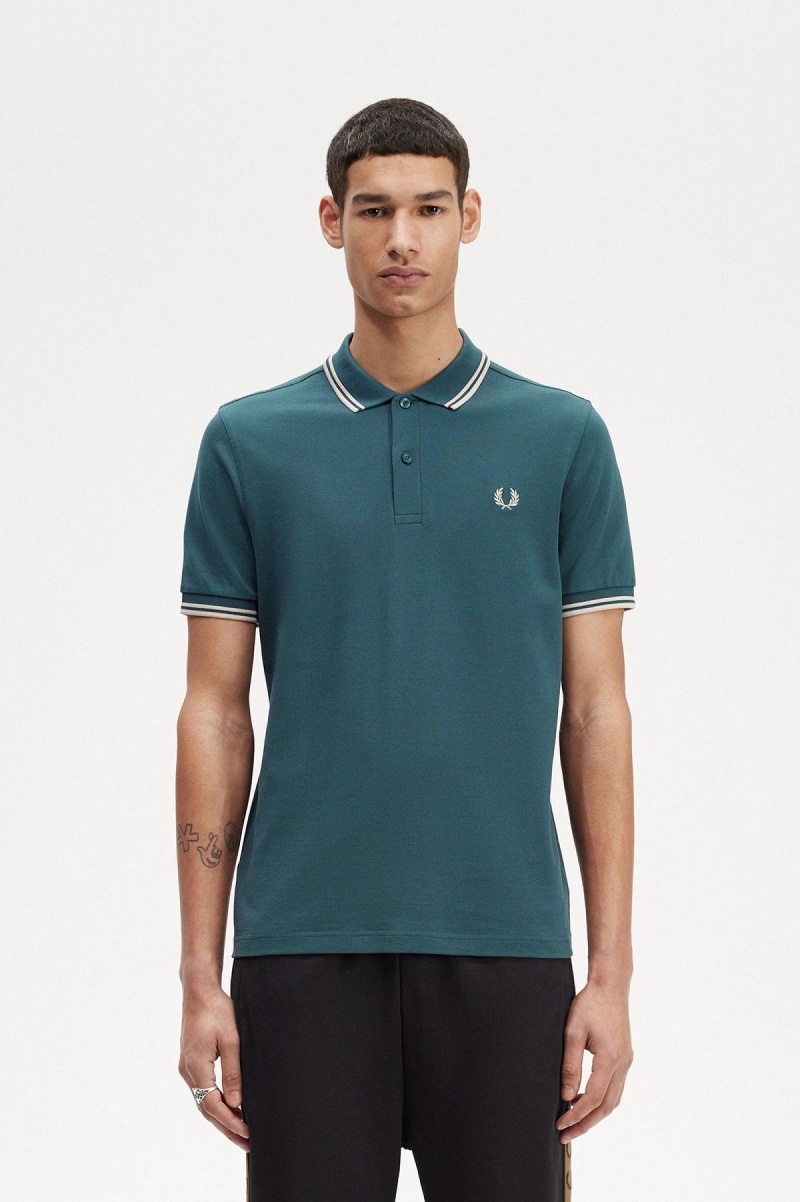 Pánské Fred Perry Shirt Fred Perry M3600 Blankyt Světle Světle | CZZDE55821