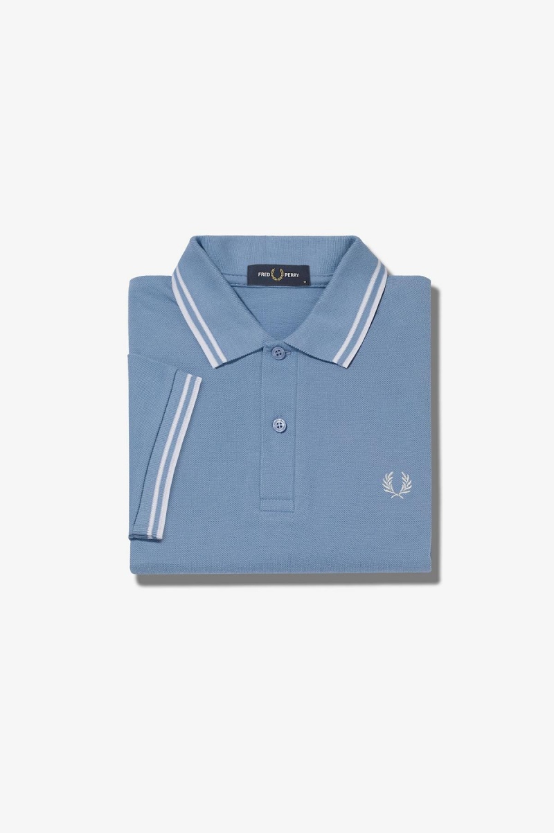 Pánské Fred Perry Shirt Fred Perry M3600 Blankyt Bílé Bílé | CZXMI68111