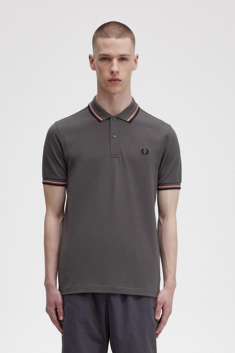 Pánské Fred Perry Shirt Fred Perry M3600 Koralove Černé | FCZHY74598