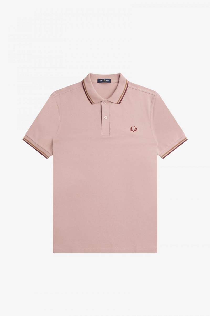 Pánské Fred Perry Shirt Fred Perry M3600 Růžové Růžové | ECZHC61013