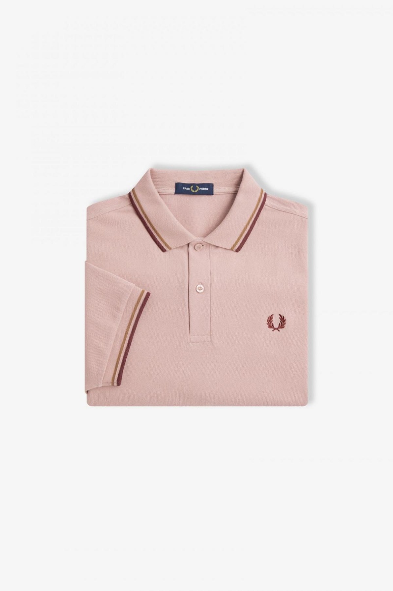 Pánské Fred Perry Shirt Fred Perry M3600 Růžové Růžové | ECZHC61013