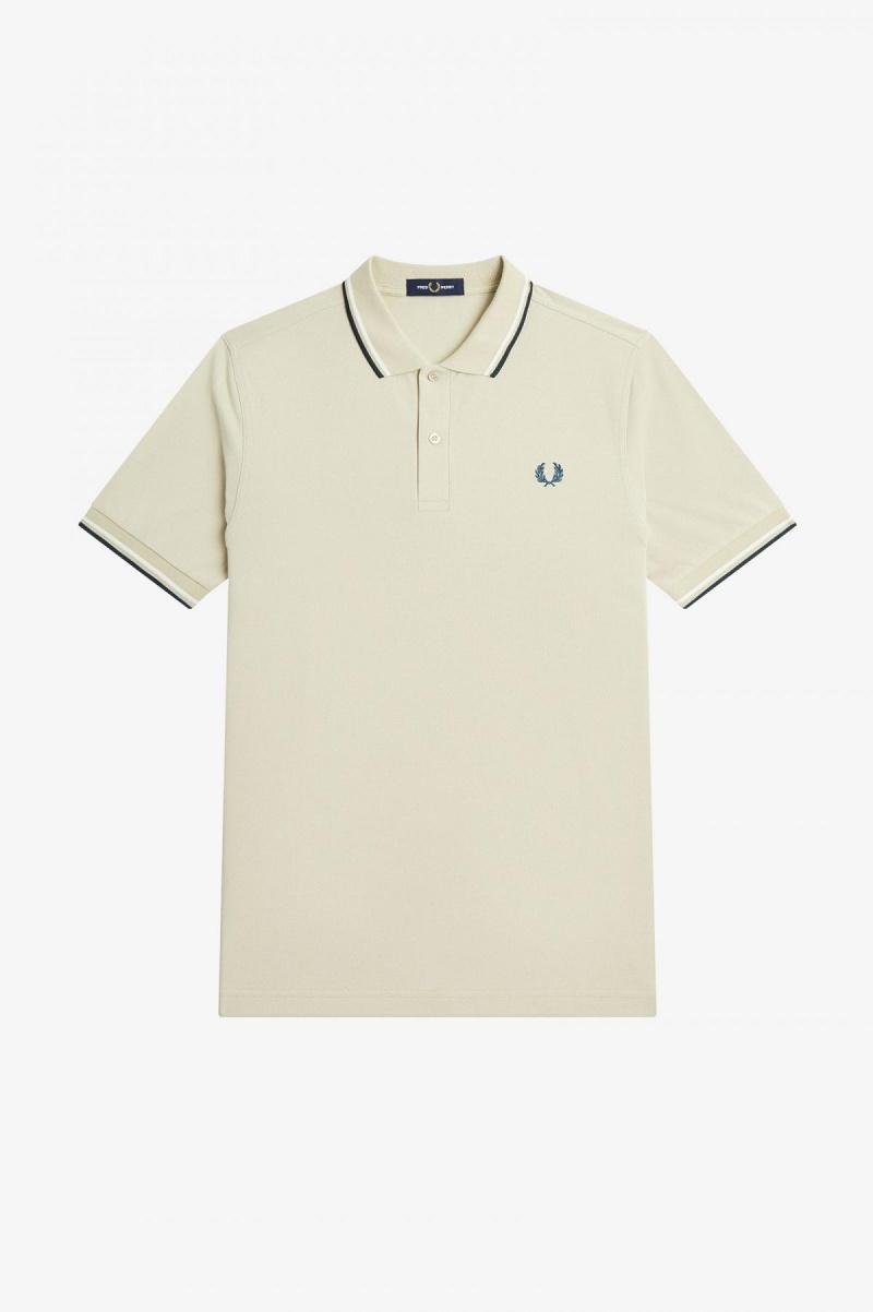 Pánské Fred Perry Shirt Fred Perry M3600 Světle Bílé Blankyt | LCZSX59050