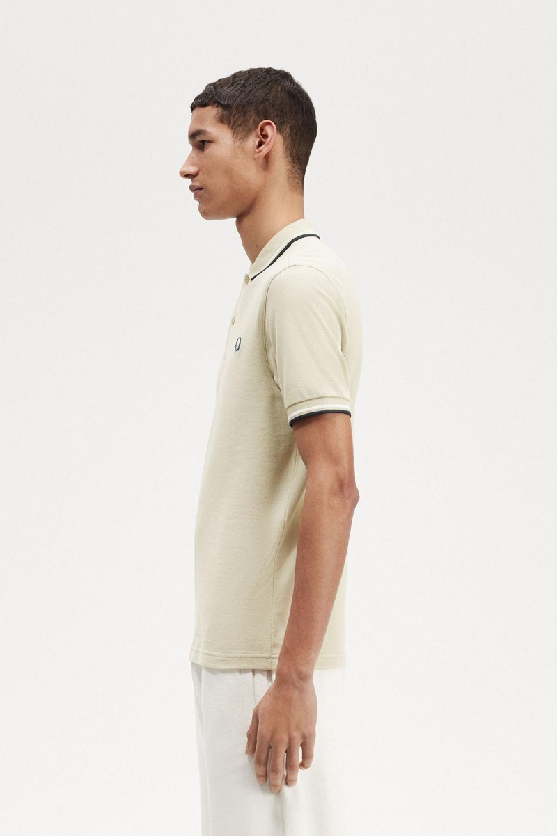 Pánské Fred Perry Shirt Fred Perry M3600 Světle Bílé Blankyt | LCZSX59050