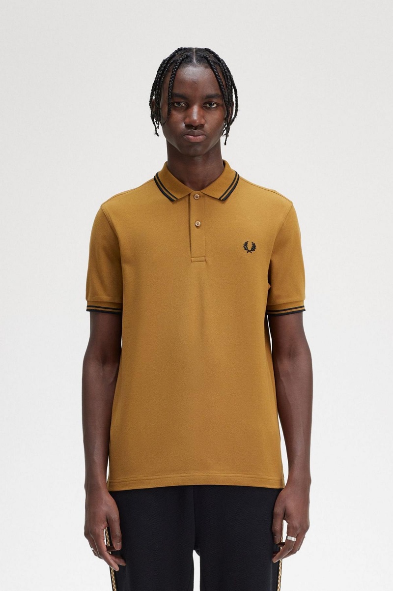 Pánské Fred Perry Shirt Fred Perry M3600 Tmavě Černé Černé | FCZHY31905