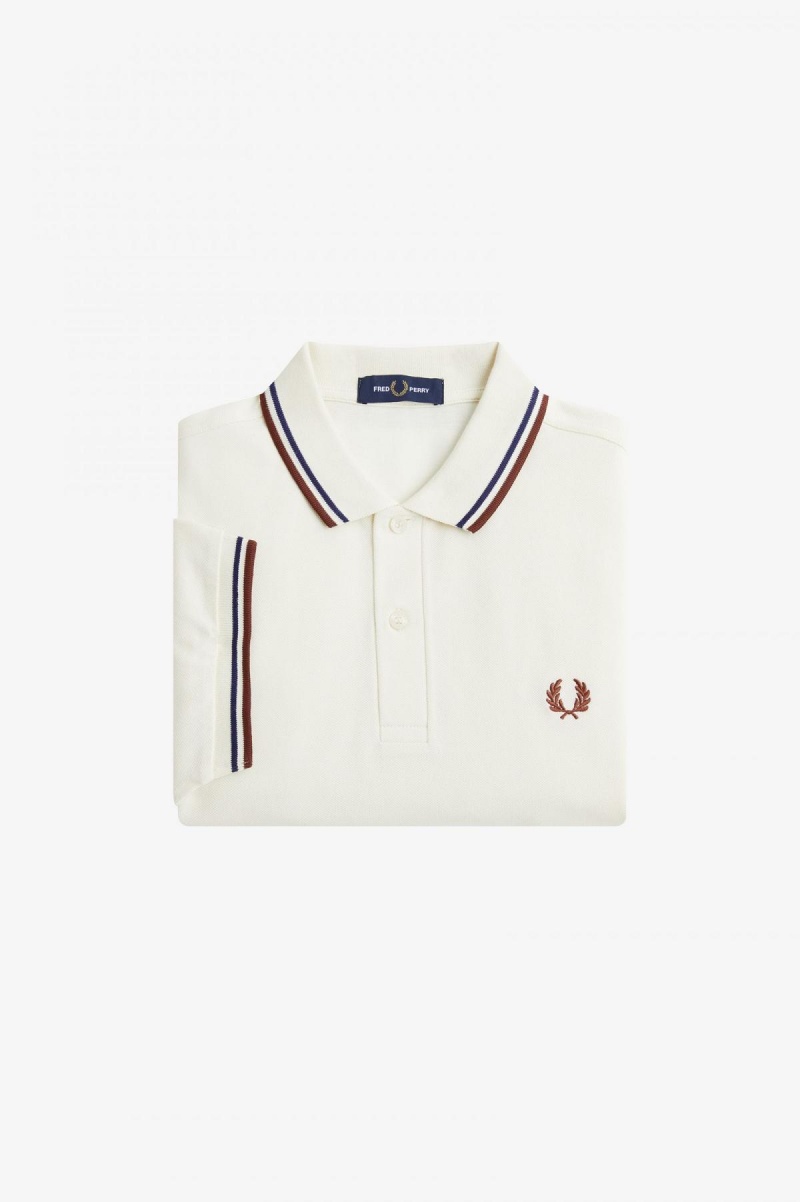 Pánské Fred Perry Shirt Fred Perry M3600 Tmavě Blankyt Hnědé | MCZHR36365