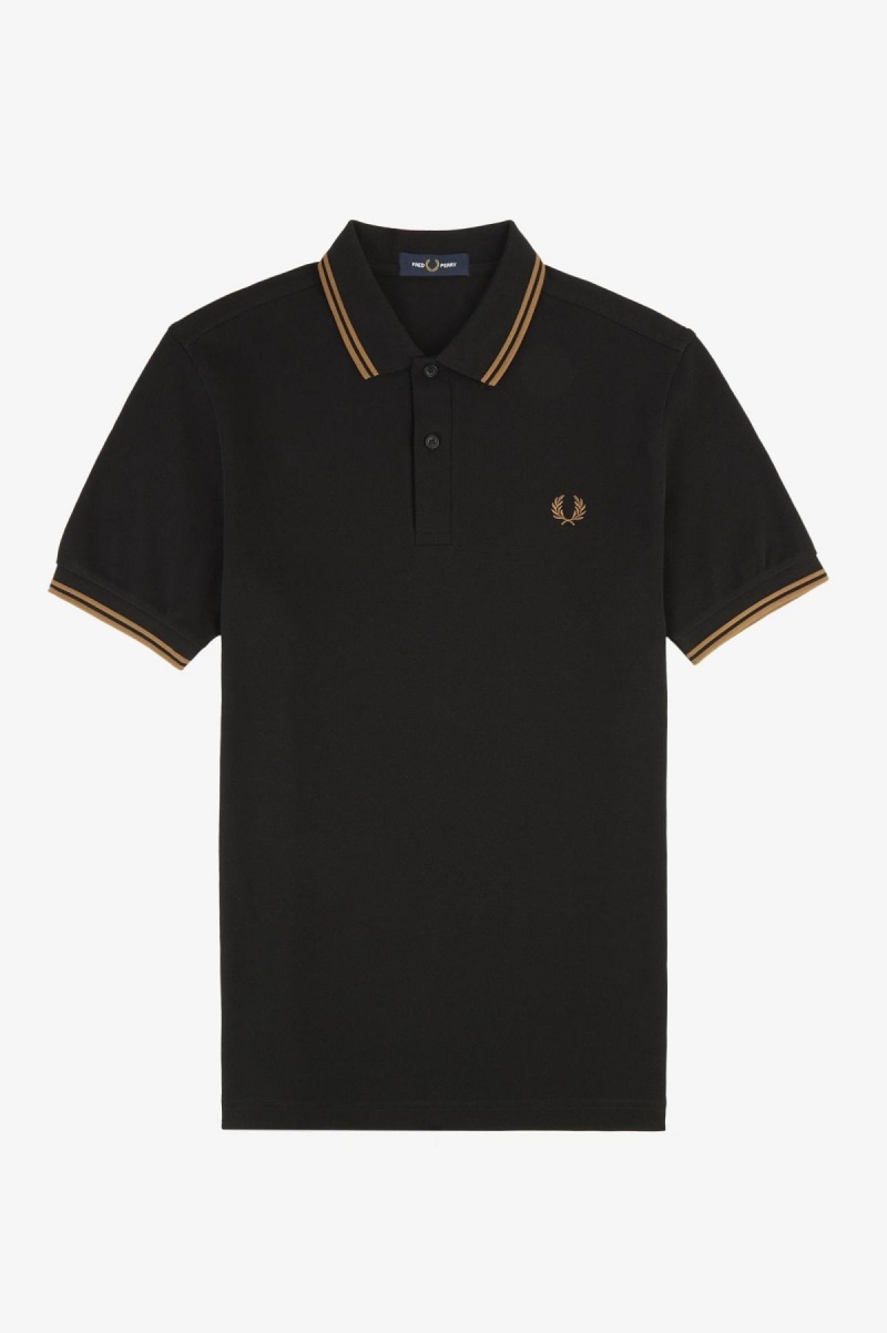 Pánské Fred Perry Shirt Fred Perry M3600 Černé | TCZPQ85913