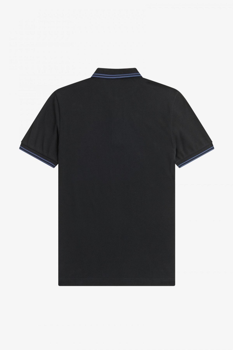 Pánské Fred Perry Shirt Fred Perry M3600 Černé Blankyt Blankyt | CZJZR48089