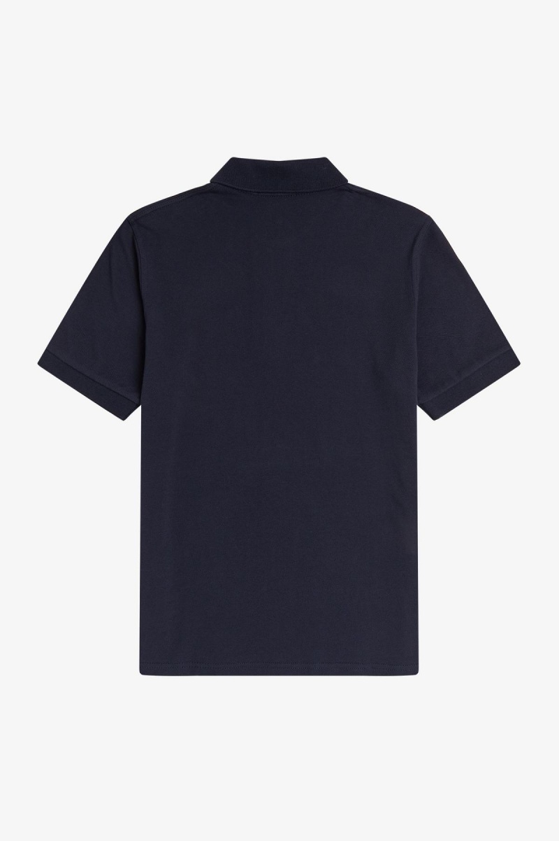 Pánské Fred Perry Shirt Fred Perry M3 Tmavě Blankyt | CZZDE30628