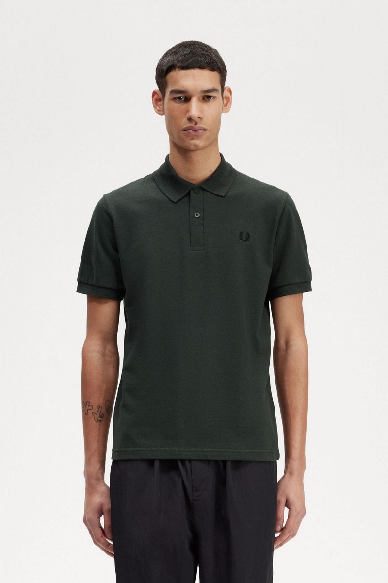 Pánské Fred Perry Shirt Fred Perry M3 Zelene Černé | BCZSD95698