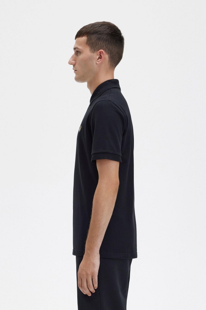 Pánské Fred Perry Shirt Fred Perry M3 Černé | GCZUC43550