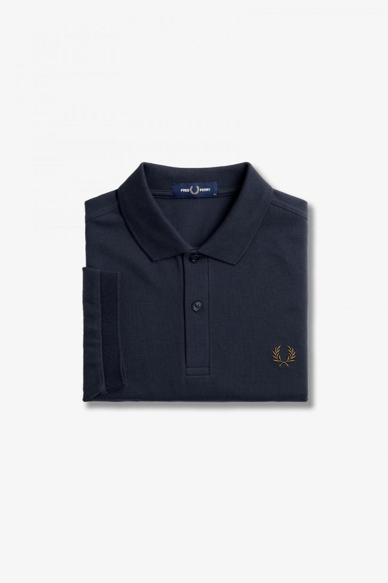 Pánské Fred Perry Shirt Fred Perry M6000 Tmavě Blankyt | CZJVR87505