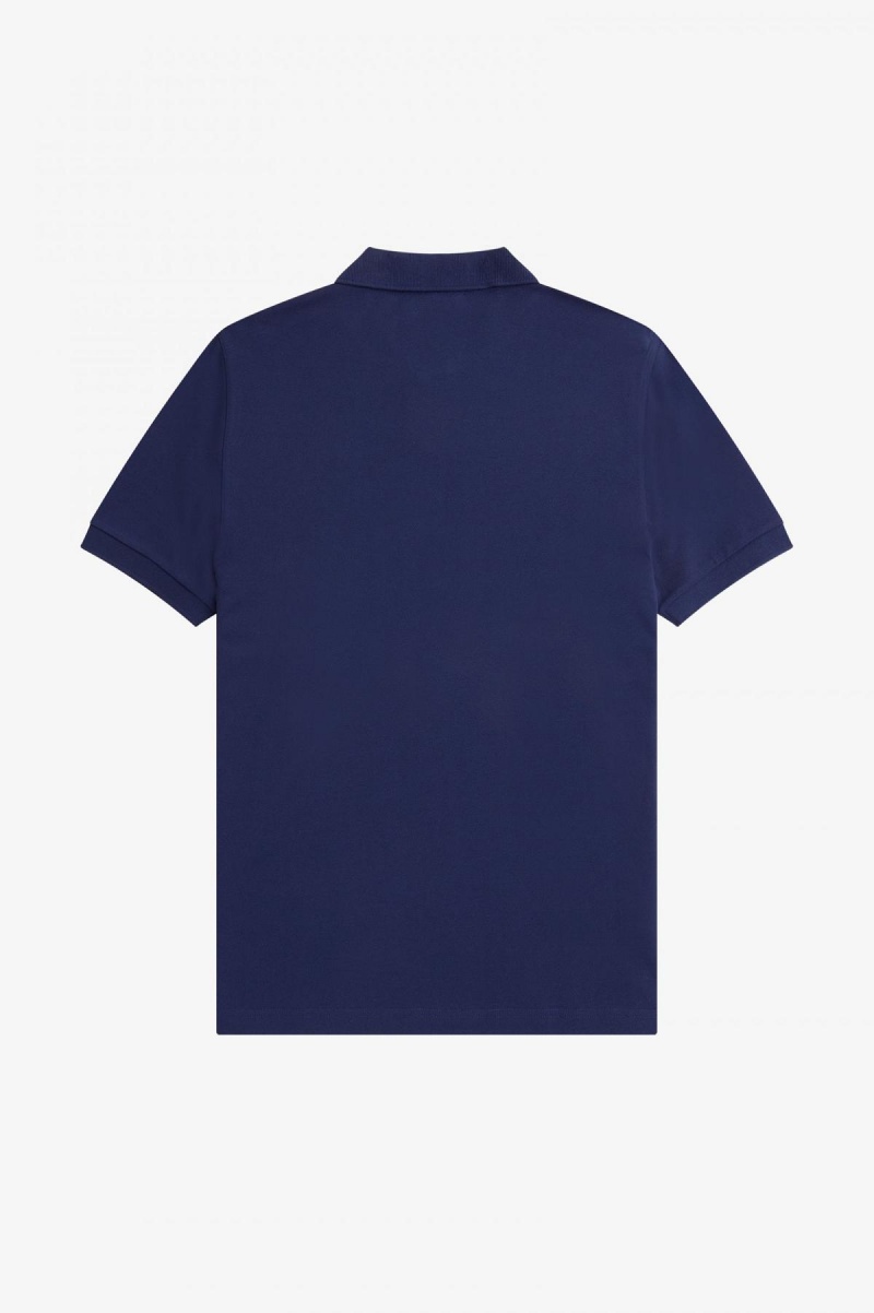 Pánské Fred Perry Shirt Fred Perry M6000 Tmavě Blankyt Hnědé | ZCZNQ98561