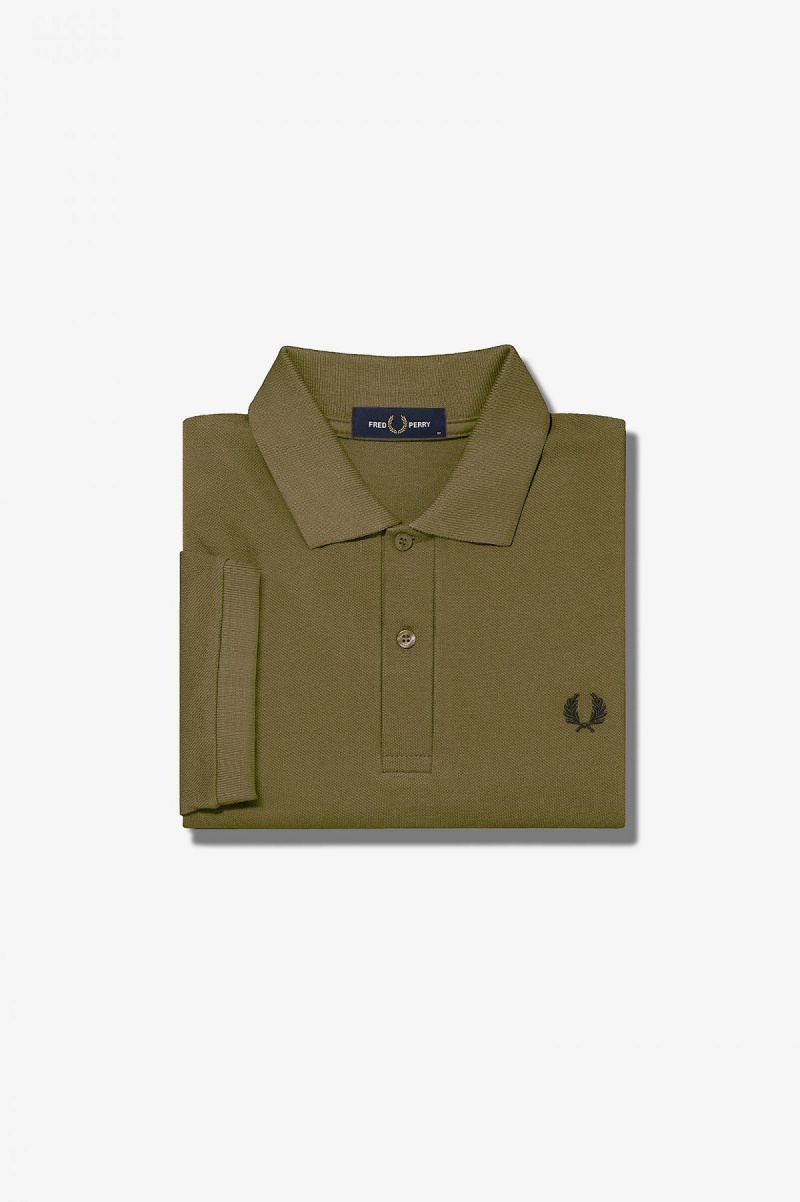 Pánské Fred Perry Shirt Fred Perry M6000 Zelene Černé | SCZNY78458