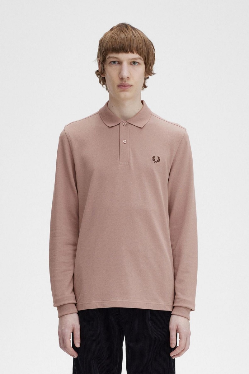 Pánské Fred Perry Shirt Fred Perry M6006 Tmavě Růžové | QCZWA81490