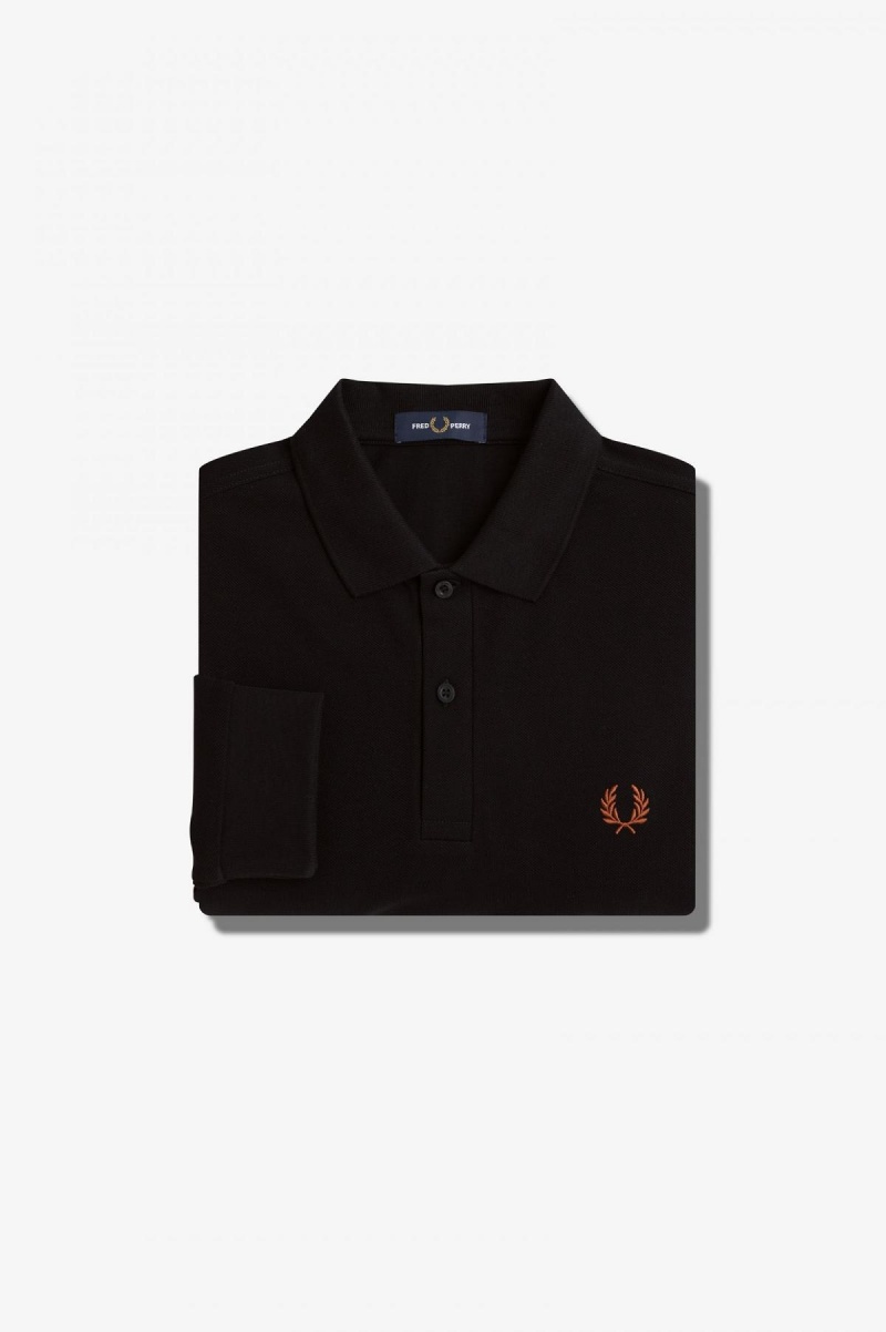 Pánské Fred Perry Shirt Fred Perry M6006 Černé Hnědé | PCZQX48858