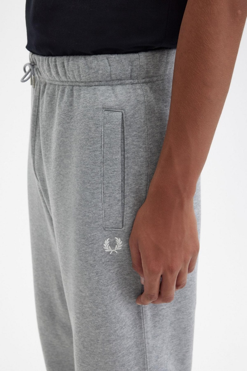 Pánské Kalhoty Fred Perry Loopback Sweat Pant Steel Marl | CZCIF74820