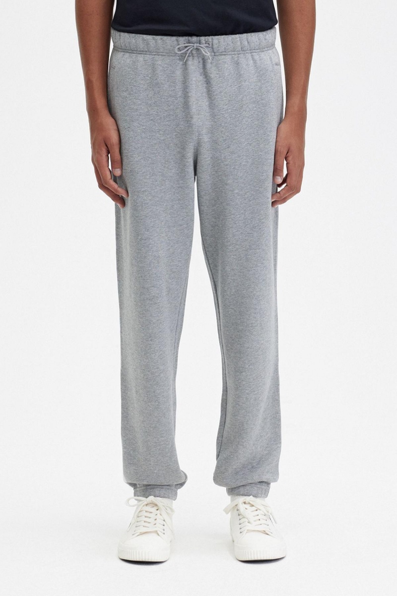 Pánské Kalhoty Fred Perry Loopback Sweat Pant Steel Marl | CZCIF74820