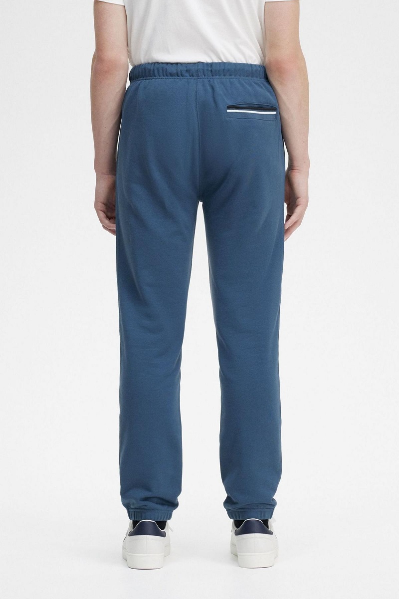 Pánské Kalhoty Fred Perry Loopback Sweatpants Blankyt | ACZDF41663