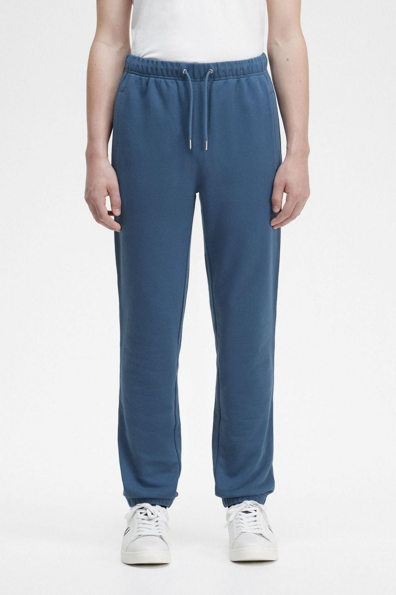 Pánské Kalhoty Fred Perry Loopback Sweatpants Blankyt | ACZDF41663