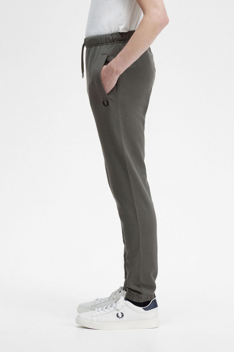 Pánské Kalhoty Fred Perry Loopback Sweatpants Zelene | CZZDE23037