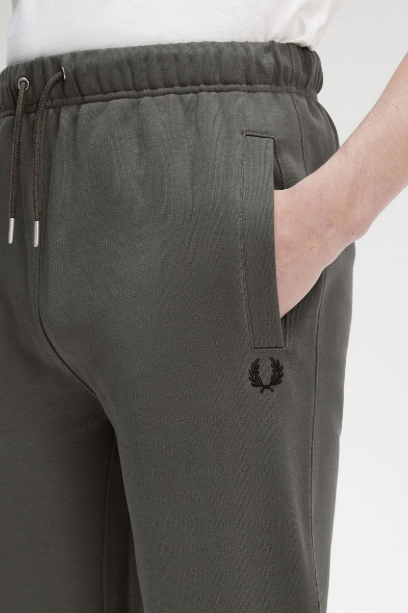 Pánské Kalhoty Fred Perry Loopback Sweatpants Zelene | CZZDE23037