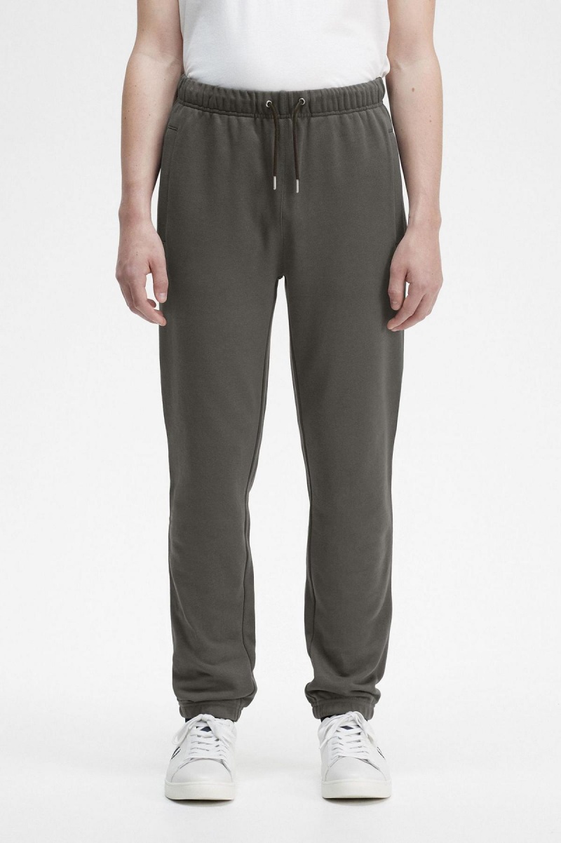 Pánské Kalhoty Fred Perry Loopback Sweatpants Zelene | CZZDE23037