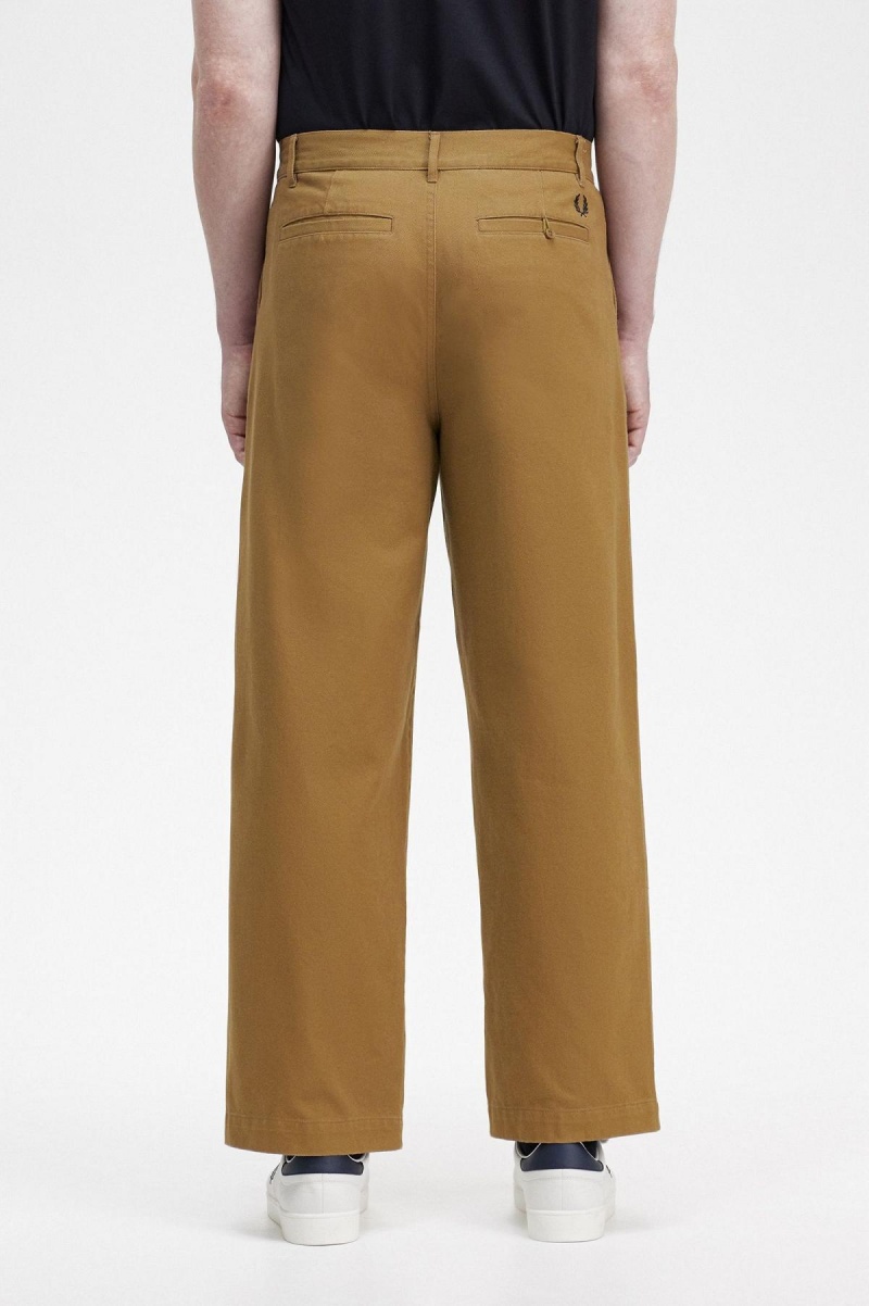 Pánské Kalhoty Fred Perry Rovný Leg Trousers Shaded Stone | LCZSX92451