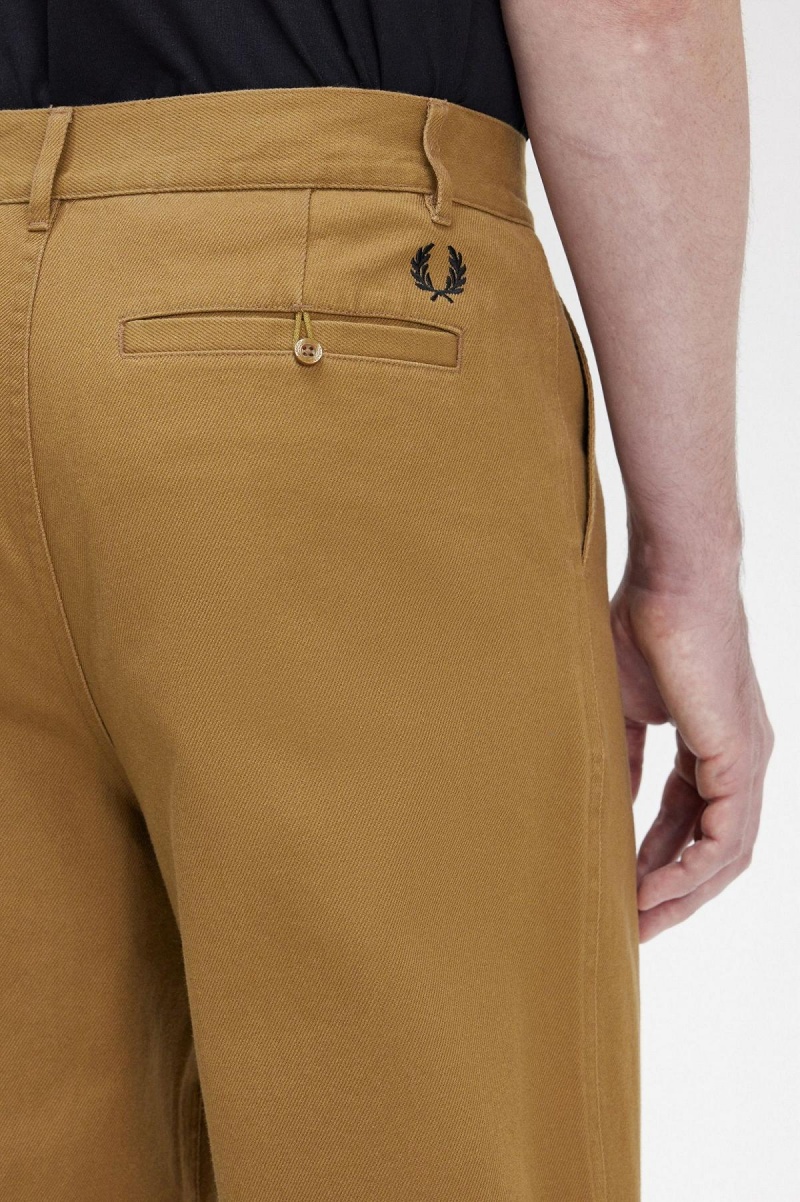 Pánské Kalhoty Fred Perry Rovný Leg Trousers Shaded Stone | LCZSX92451