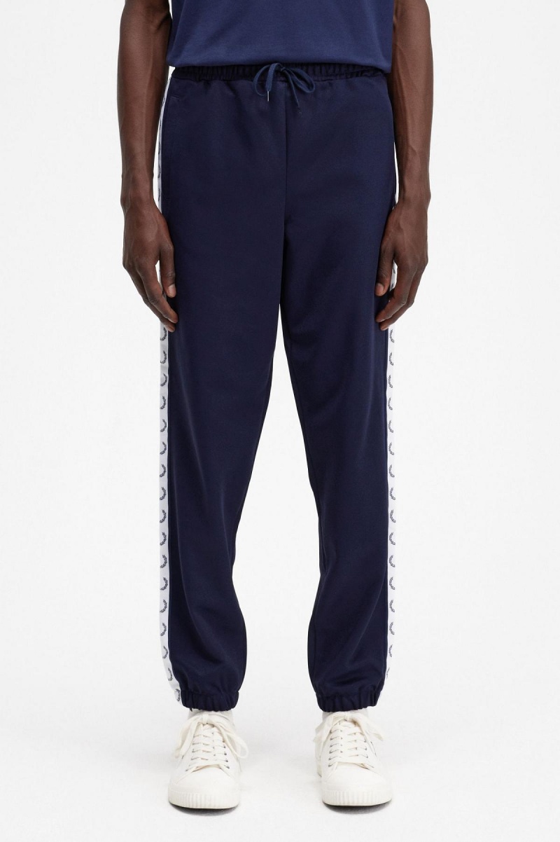 Pánské Kalhoty Fred Perry Taped Track Pant Blankyt | GCZUC78424