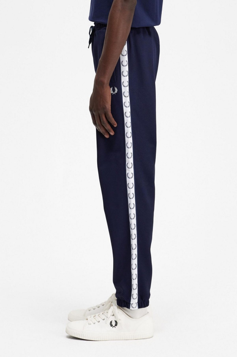 Pánské Kalhoty Fred Perry Taped Track Pant Blankyt | GCZUC78424