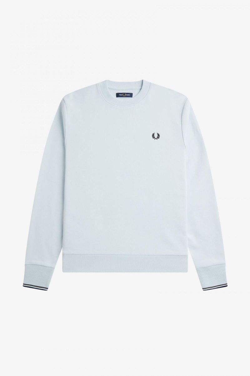 Pánské Mikiny Fred Perry Crew Neck Světle | CZIIZ63650